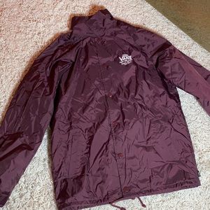 Vans windbreaker jacket